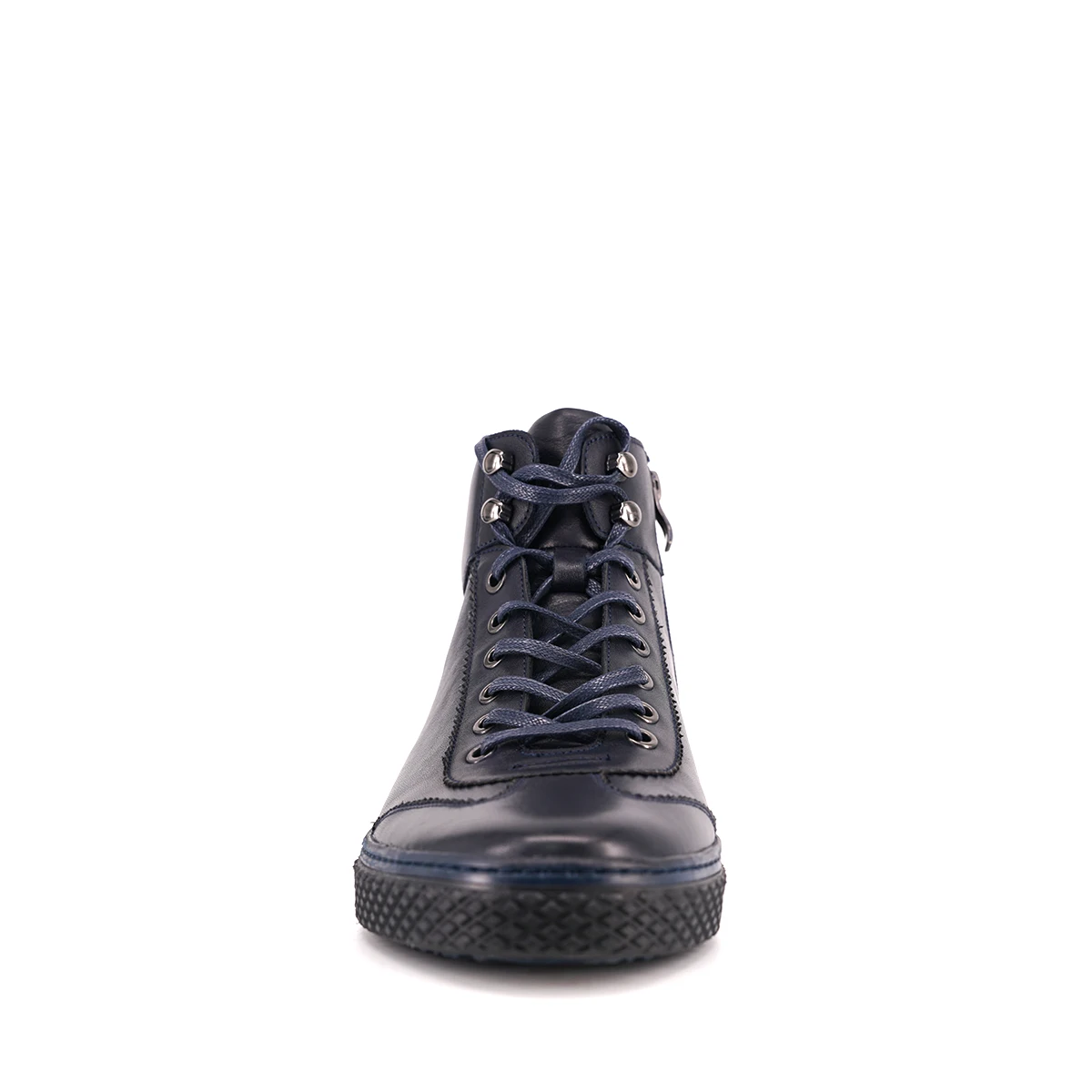 2022 New Design Classic premium Quality Handmade Men High Top Pattern Sneakers Shoes Genuine Leather For Casual Business