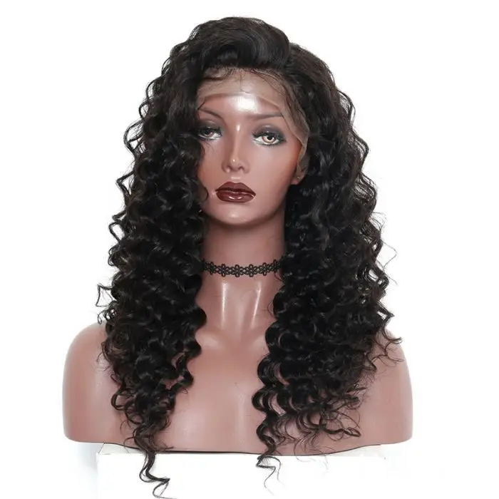 
SENSE Great Lengths Hair Extensions Ali Pearl Hair Rasta 13 4 Deep Wave Wig 