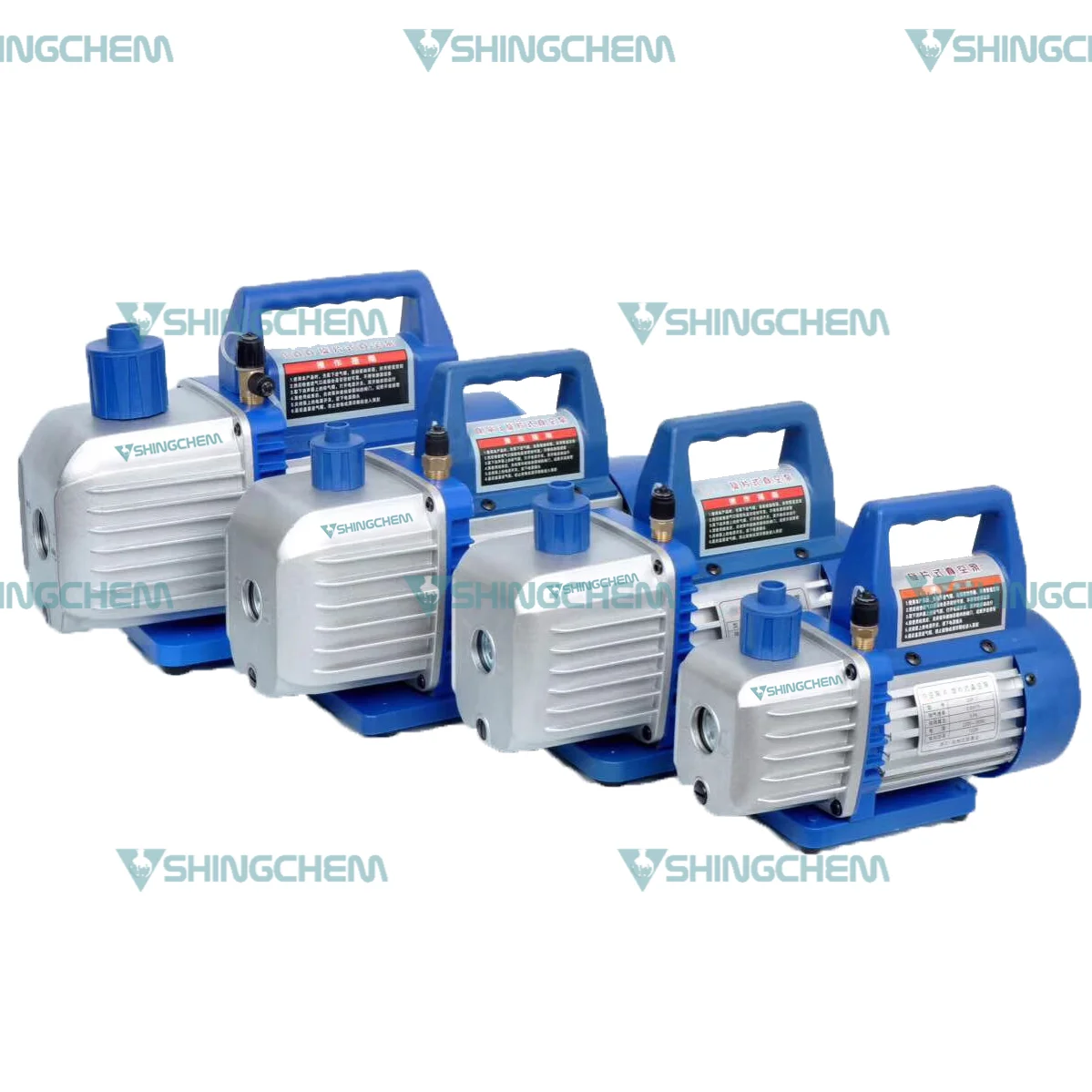 Двухступенчатый поворотный лопастной вакуумный насос HVAC для охлаждения куб. М 1/4 л.с.