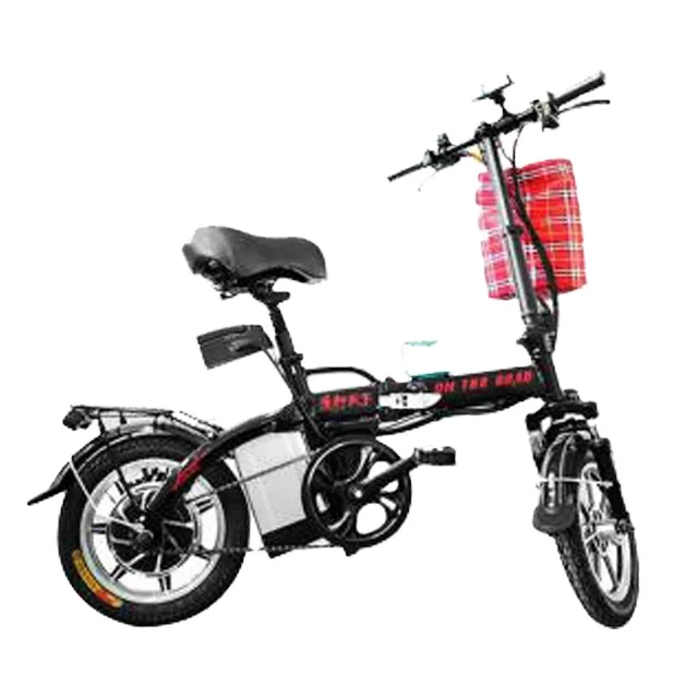 Engtian 350w Moped Bike Foldable for Kids Electric Bicycle Mini Lithium Battery 48V One Seat Carbon Steel 251 - 350w 31 - 60 Km
