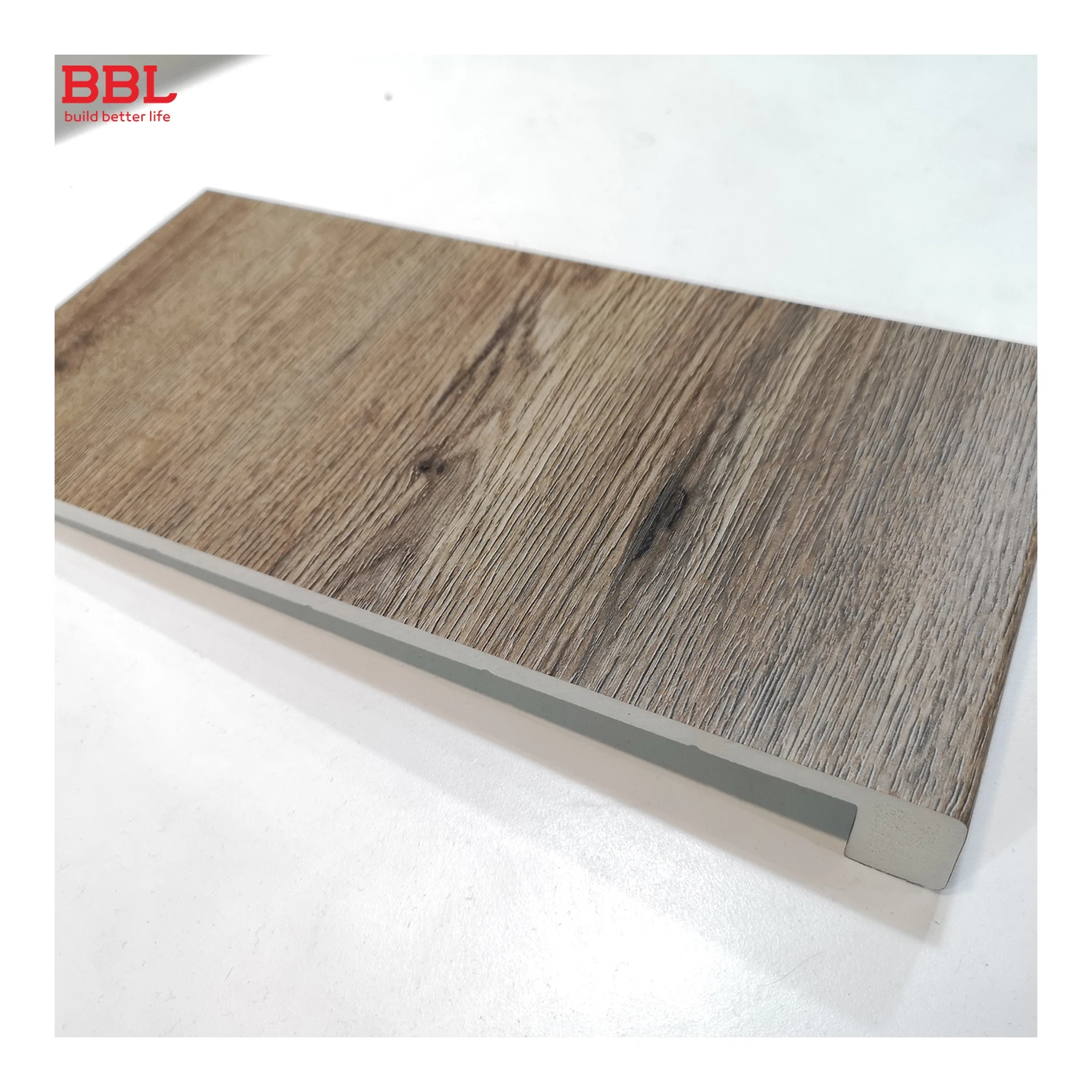 BBL waterproof non slip solid wood grain 1200*305*30mm stair treads and risers