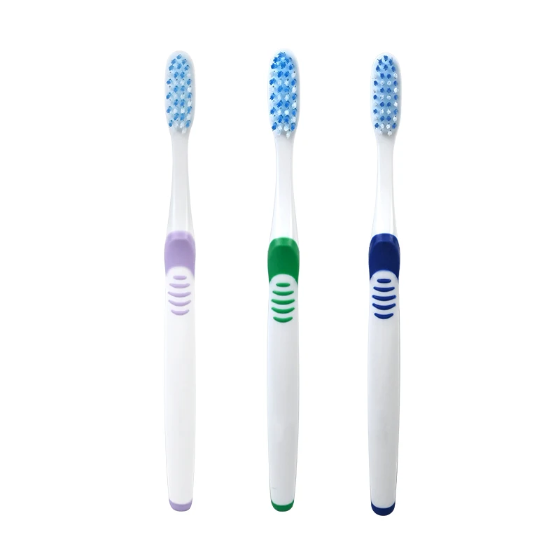 soft adult toothbrush with high density bristles cleaning with nylon dupont bristles high quality tooth brush factory customized