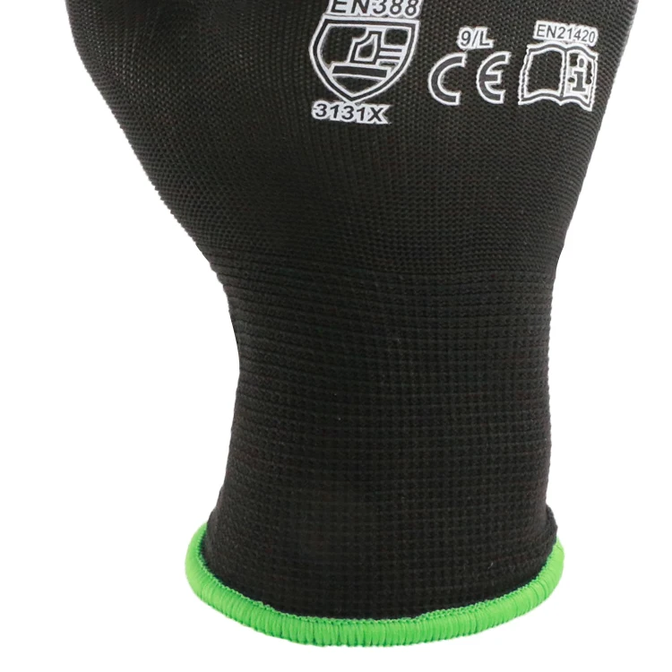 ENTE SAFETY 13g nylon pu gloves truck driver general garden gloves & protective gear glove