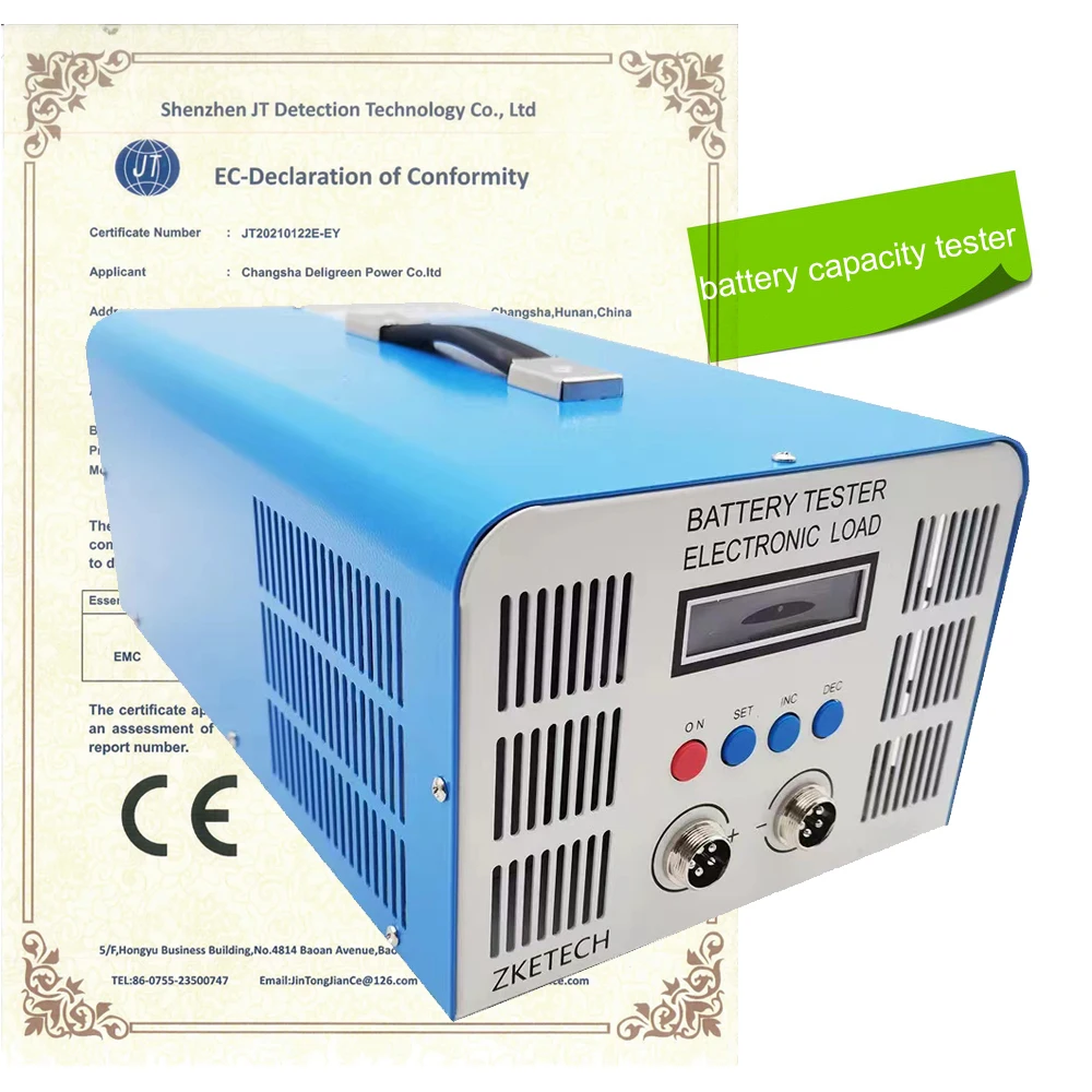 Lithium Battery Capacity Tester Ebc-a40l 5V 40A Fe Battery Cyclic Tester 3.2v Catl 310ah Lifepo4 Battery Cells Capacity Testing