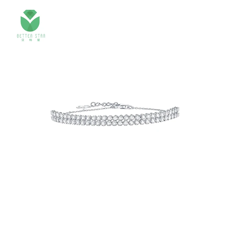 18k Vvs Diamond Bracelet Diamond Bracelet Lab Diamond Bracelet For Women