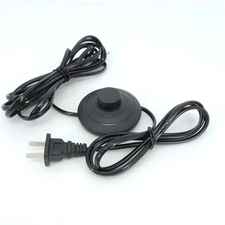 250V 10A AU Plug to C15 Socket Power Cable for PC/Rice Cooker 1.8M Foot Pedal Switch