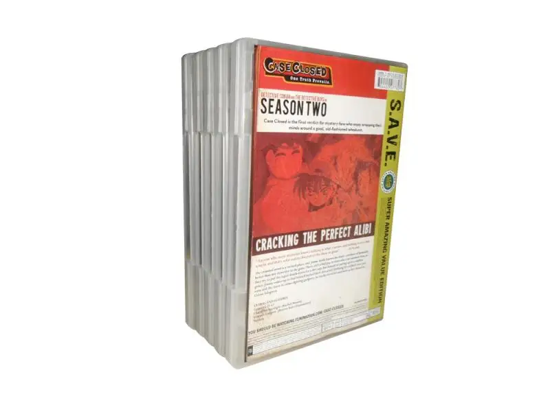 SAVE Case Closed season 1-5 The Complete Series 20 Discs Factory Wholesale DVD Movies TV Series Cartoon Region 1 DVD Free Ship