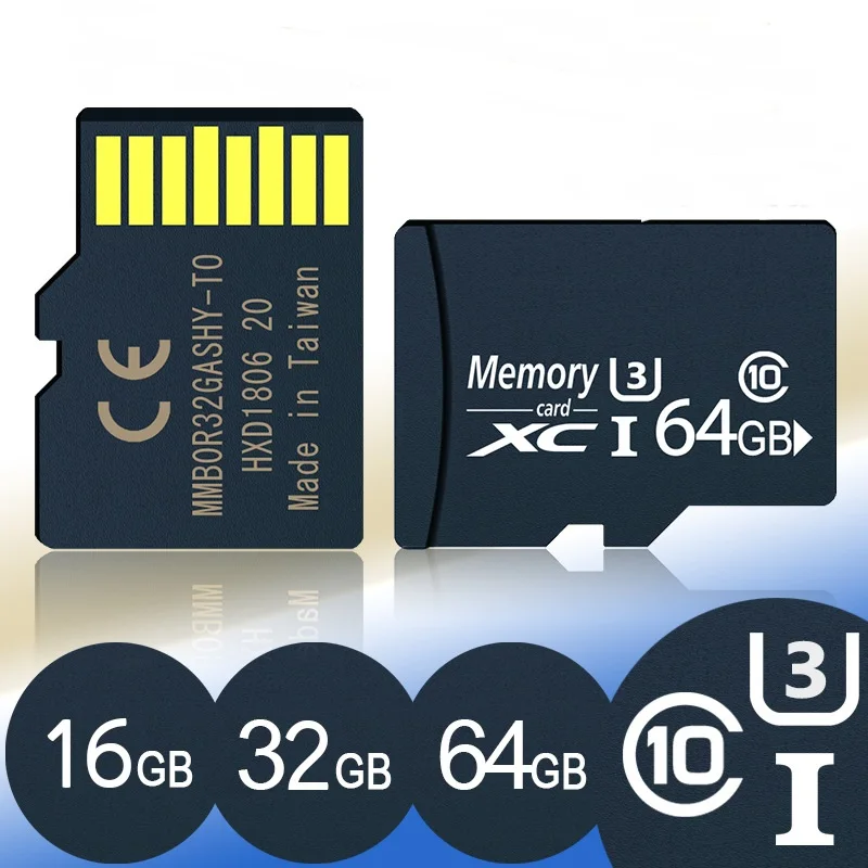 Фабричная оптовая цена TF 2GB 4GB Flash Memoria Carte 32GB 64GB 128GB 256GB 1TB Micro Class 10 Memory