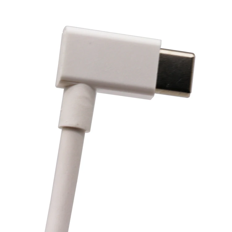 20V 3A 60W ABS оболочка мягкая ручка TPE USB 2 0 C штекер к под прямым углом 90 градусов Type кабели для передачи данных