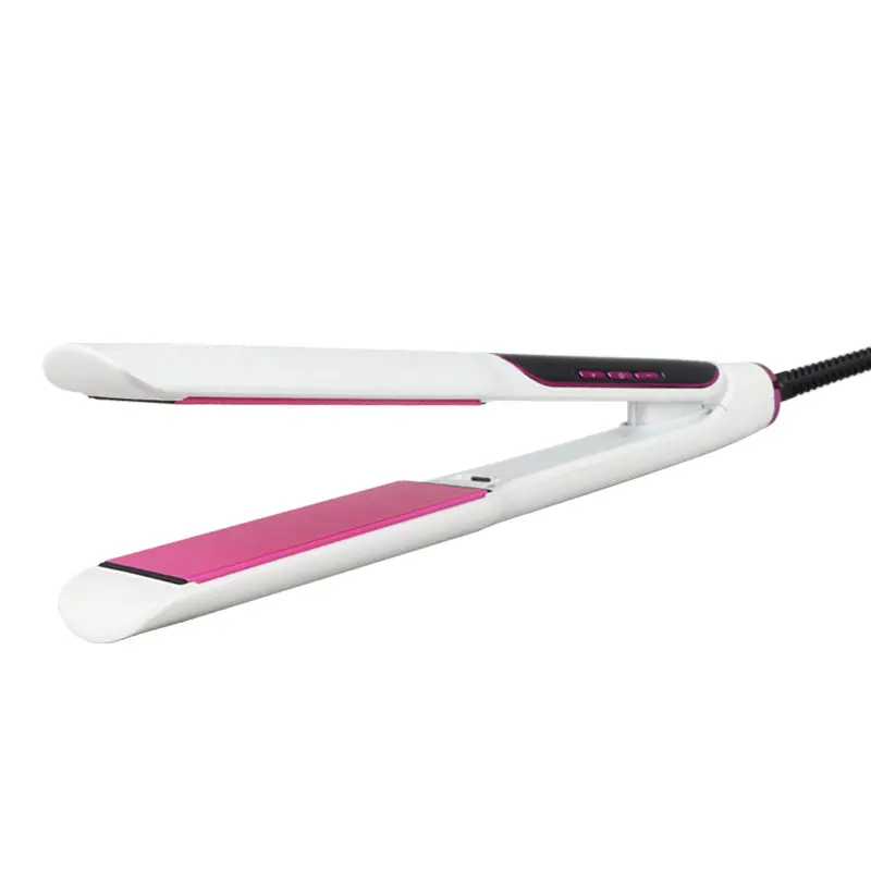 360 Degree Rotating Ceramic Flat Irons With Led Display Professional Hair Straightener