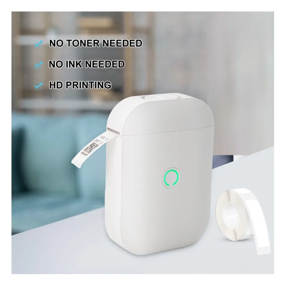 IPRT Hot Sale cheap mini handheld portable Label Maker Printer 15mm thermal sticker label printer for daily use