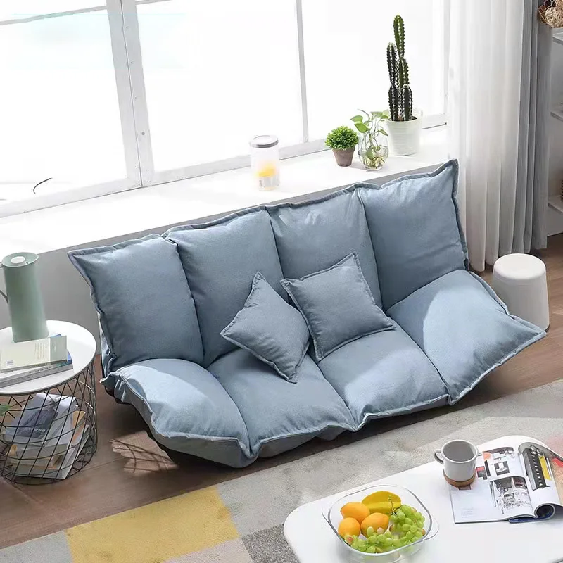 Folding Floor Futon Sleeper Chair Sofa Bed Living Room Furniture Recline Adjustable Japan Floor Sofa Chair