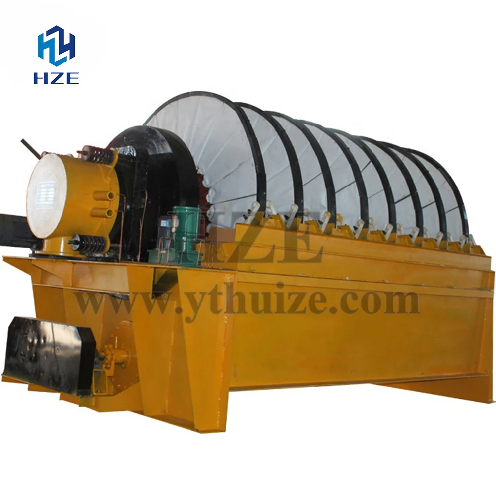 
Gold Tailing Dewatering Process Disc Vacuum Filter 