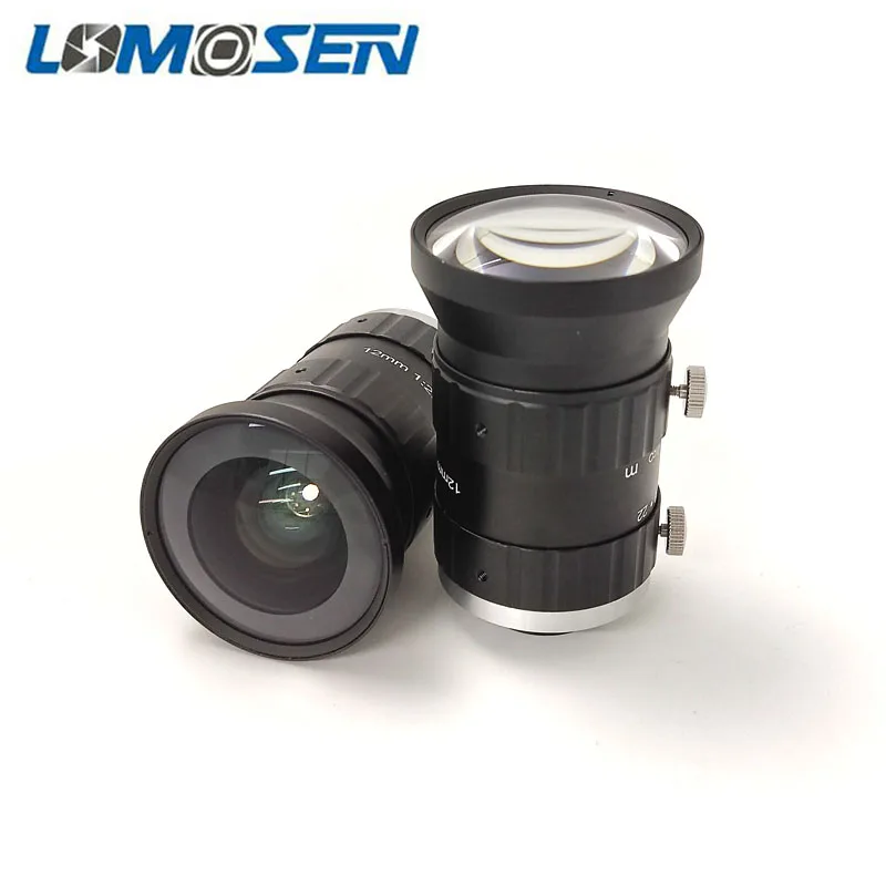 Сделано в Китае, 12 мм, 1,1 дюйма, 20MP C-Mount FA, легкие Объективы для промышленного использования