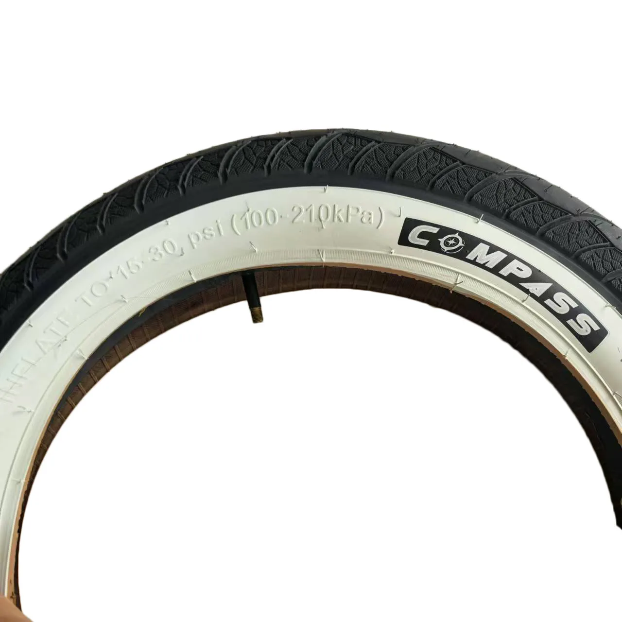 fat tire bikes 20*4.0 Electric mountain bike white edge outer tire 20x4.0 snow non-slip tire 20 inches for MTB Electric Bicycle