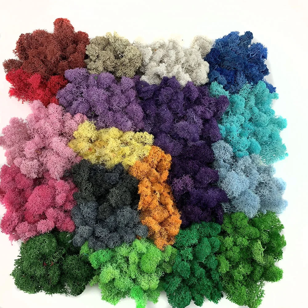 Office Decoration Wholesale Stabilized Moss Green Wall Moss Preserved Natural Moss Wall