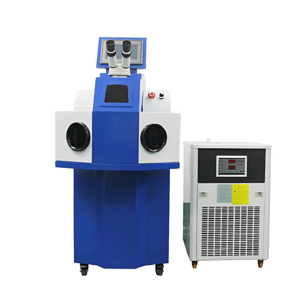 100W 200W Yag Jewelry Glasses Frame Portable Soldadora Laser Welding Welders Guangdong Industrial Fiber Repairing Laser Welding