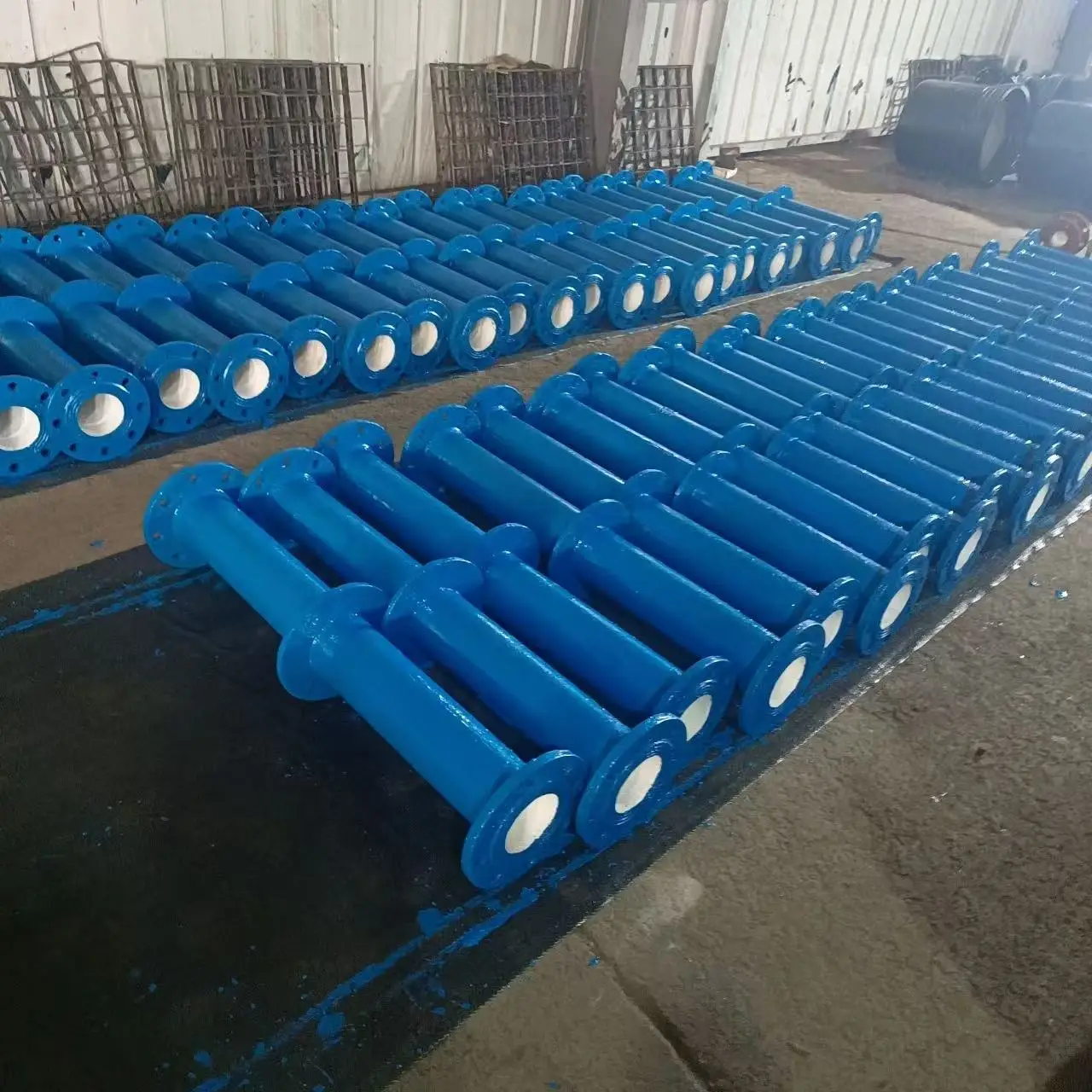 K9 ISO2531 EN545 Zinc Coating Bitumen Painting Ductile Iron Pipe Fittings For Water Pipeline