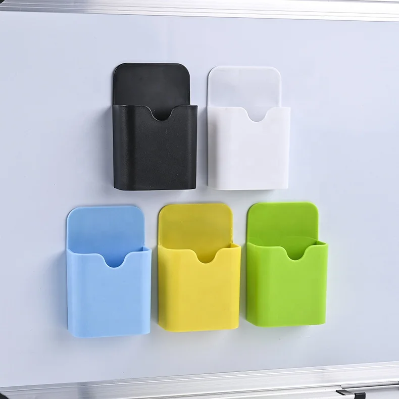 High quality plastic magnetic pencil holder for office and school