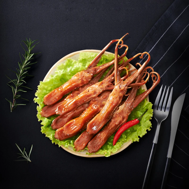 Вэньчжоу фирменные закуски Xiuwen свежий утиный язык со вкусом соуса свежие полуфабрикаты