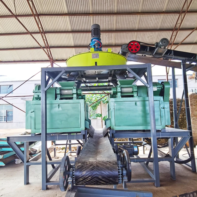 Small Fertilizer Granulator Machine 10ton Per Hour Organic Fertilizer Production Line