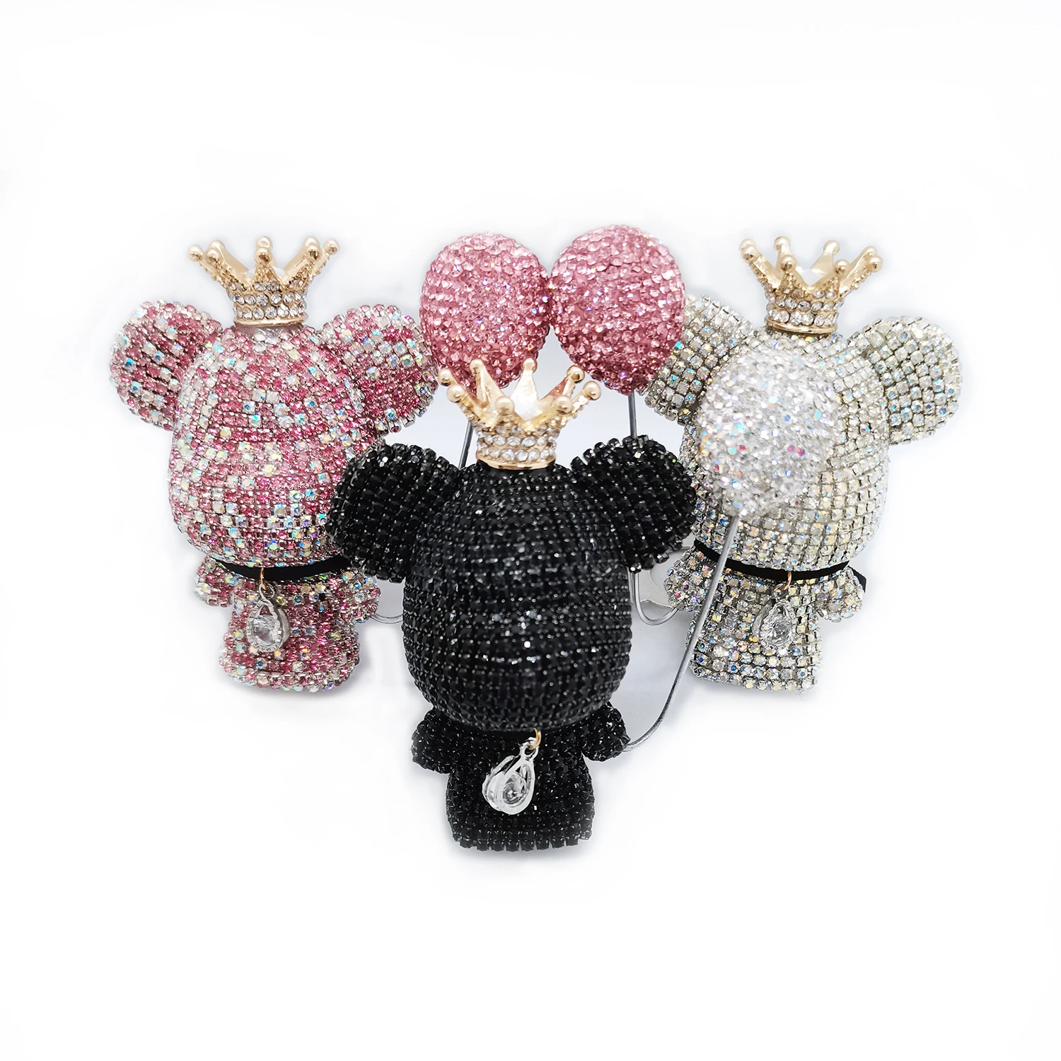 Cute Bear Personalised Vehicle Scented Car Air Freshener Gift Cartoon Diffuser Perfume Vent Clip Car Accessories Air Freshener