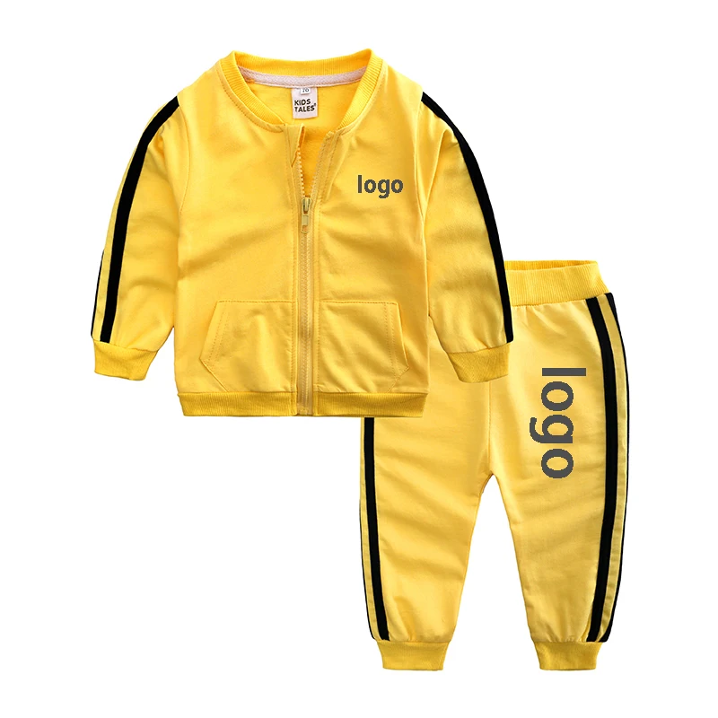 Bulk New Style High Quality Wholesale Fashion Outfits Spring Solid Color Kids Children Clothing Sets Baby 2 Years Girl Clothes