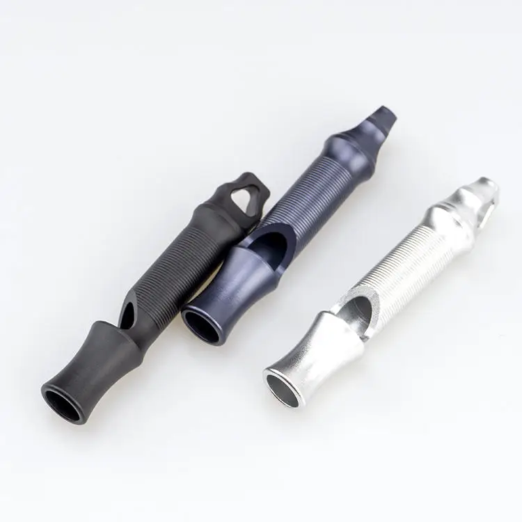 Outdoor Lifeguard Aluminum Alloy Survival Whistles Pet Training Whistle Trainer Referee Whistle