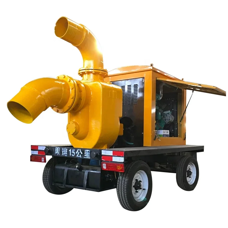 large automatic Agriculture Water Pump By Diesel Engine Mixed Flow Pump