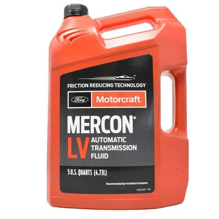 Motorcraft MERCON LV Automatic Transmission Fluid ATF 5 Quarts 4.73 Liter