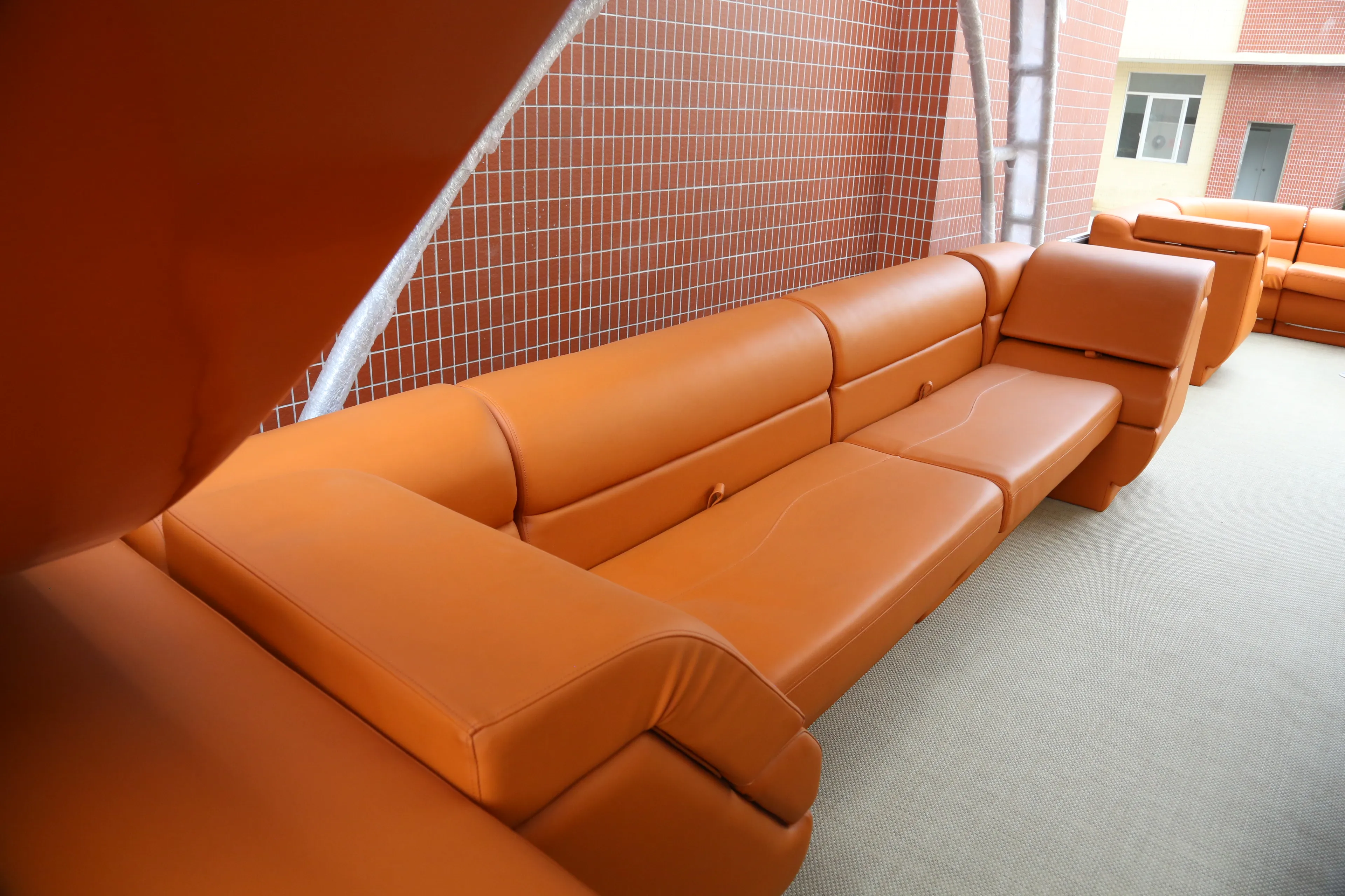 Ecocampor 30ft Double Floor Pontoon Boat with Slide Washroom and  Swing for Party