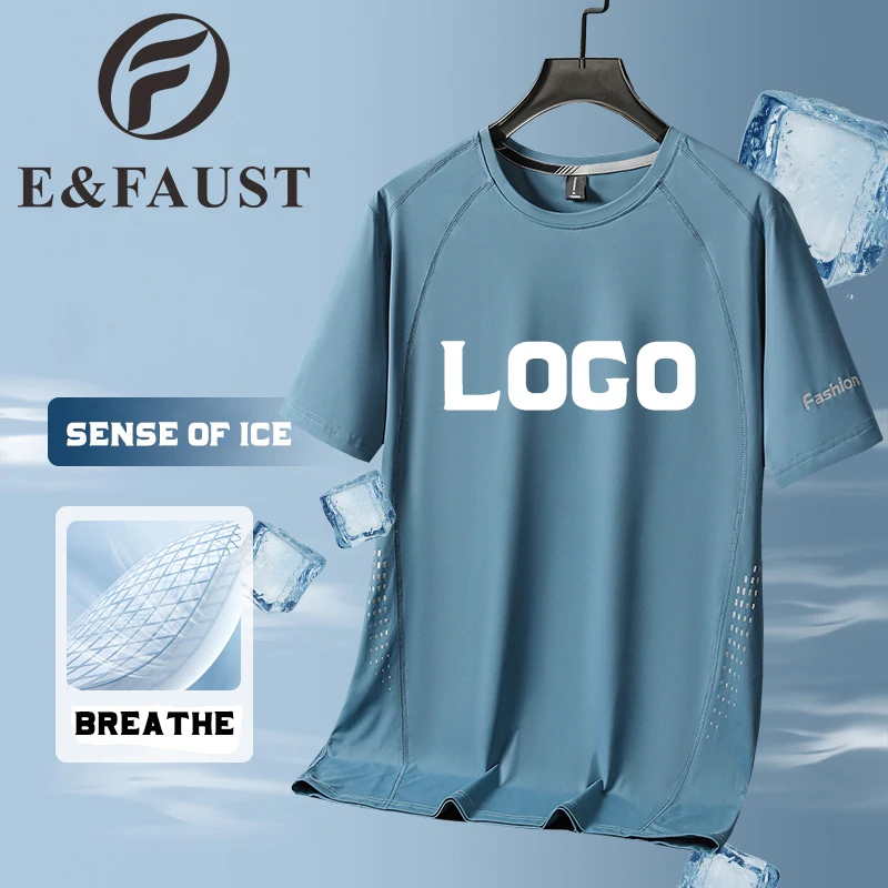 Factory Wholesale Mens Fitness Cotton Korean Tshirts Plain Bulk Custom Print Logo Gym Compression Tshirt/