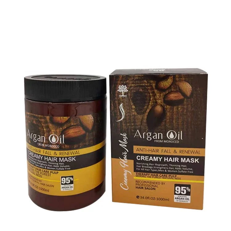 factory price hair protein argan oil hair mask keratin treatment mascara with argan plant herbal oil 1000ml