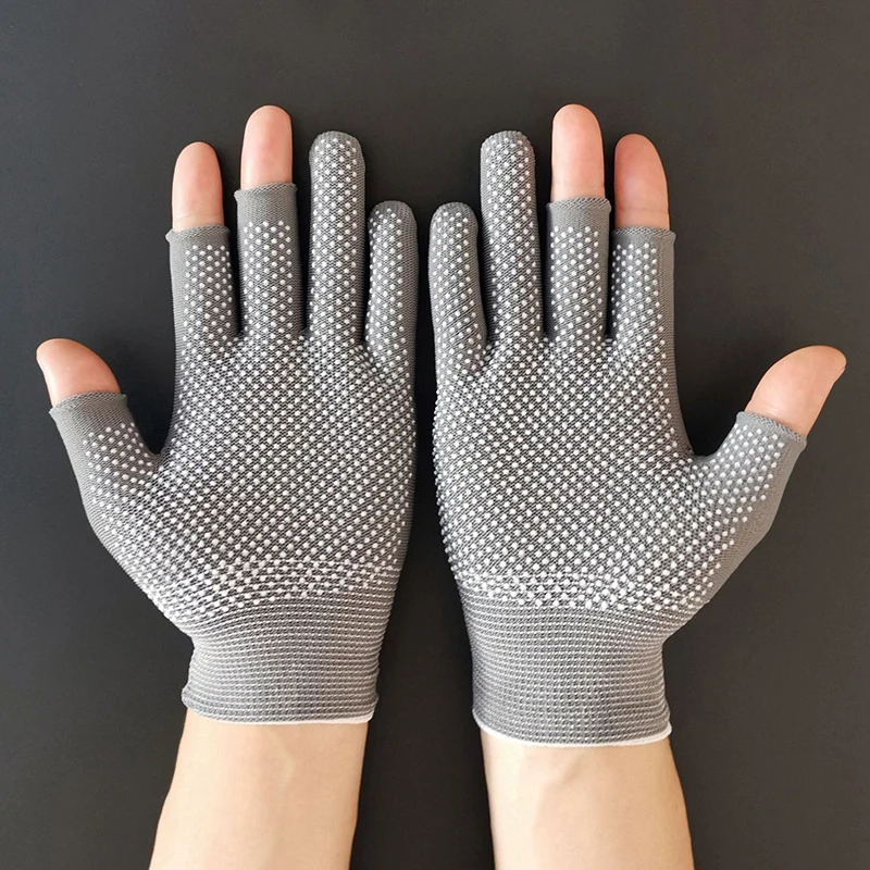 Спортивные митенки для кросс-тренировок, поддержка запястья, спортивные митенки для фитнеса, Нескользящие дышащие митенки без пальцев для спорта на открытом воздухе, рыбалки