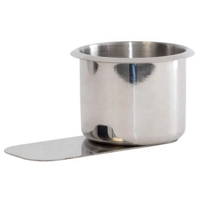 2.75'  Slide Under Stainless Steel Cup Holder