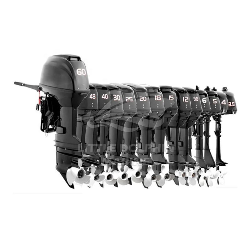 Manual Water Cooled 2-stroke 9.9 HP marine engine outboard motor for boats long shaft