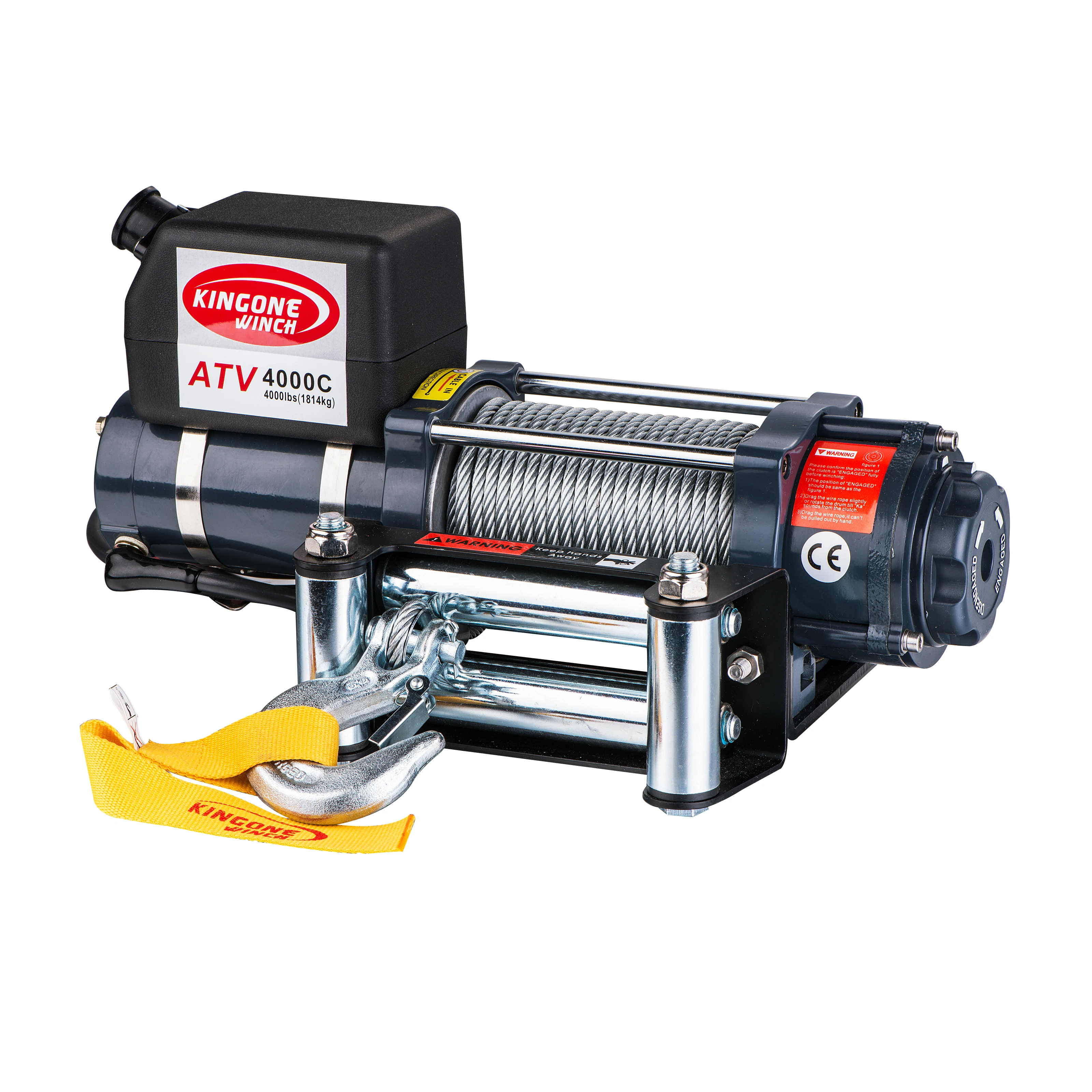 ATV-4000C winch for ATV mini winch hydraulic winches for sale