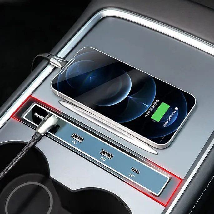 Suitable for 21 Tesla Model3/Y Docking station For Tesla USB HUB Docking Station
