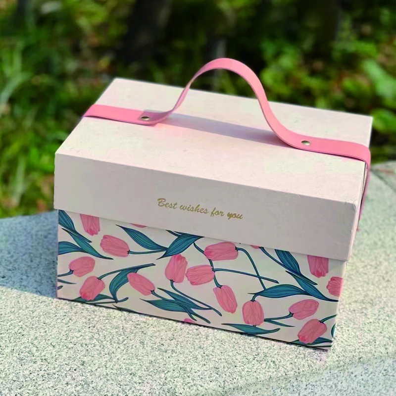 Wholesale Luxury Bride Gift Box With Handle