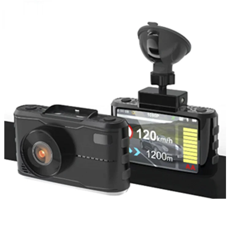 3Inch 1080P E-dog 24 Hour Car Camera Recorder Manufacturers Radar Detector With Signature DVR Camera dashcam car