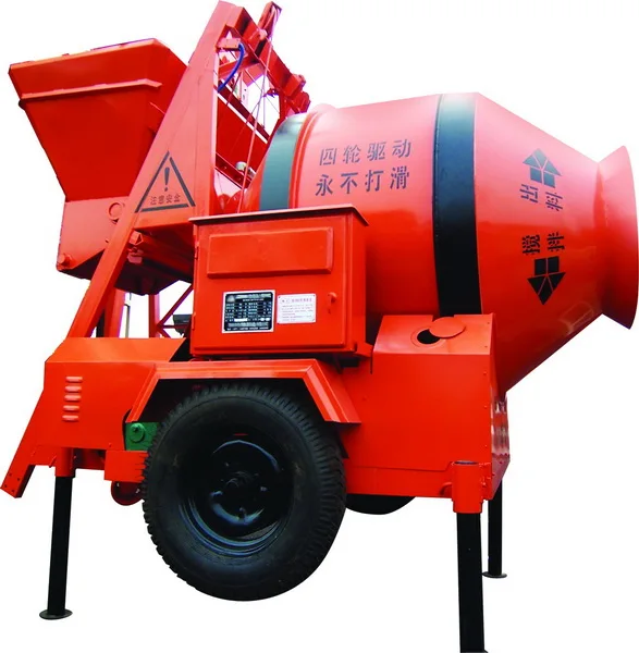 Professional Manufacturer Portable Cement Mixing Machines JZM Series Concrete Mixing Machines With Electric Motor Pump