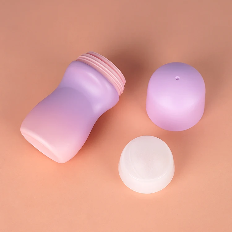 50ml OEM Macaron Cosmetic Plastic Packaging Antiperspirant Skincare Cream Container Deodorant Stick Packaging Bottle