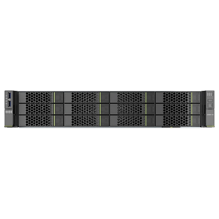 Factory Direct Price 6*32GB Memory 2*600G SAS 2*550W 2288HV5 2U Rack Server