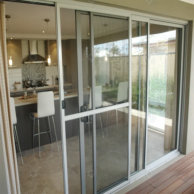 Prima Exterior Bi folding Door Aluminum Patio Bifold Doors Accordion Folding Glass Door