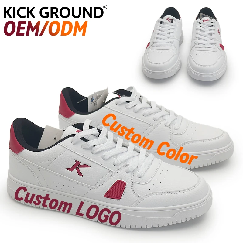 Kick Ground Factory Low Price Logo Branding Running Shoes Sports Sneaker Custom Shoes Men Casual Walking Style Custom Shoes