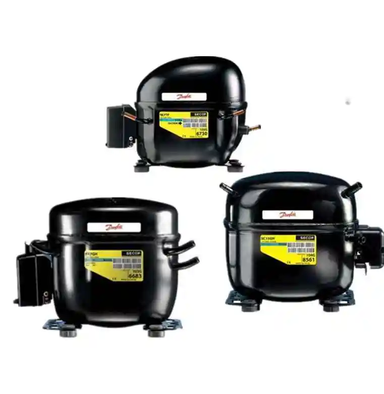 Dan-foss Freezer compressor SC12D for refrigerator with R134a refrigerant