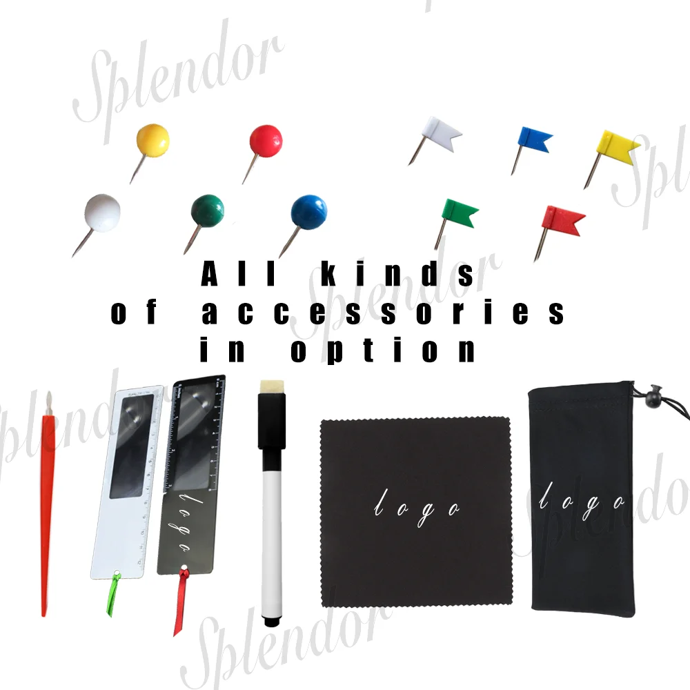 
2021 Hot Custom Logo Large Size Maps small paper Pvc Scratch The World Travel Map Scratch Off US Map 