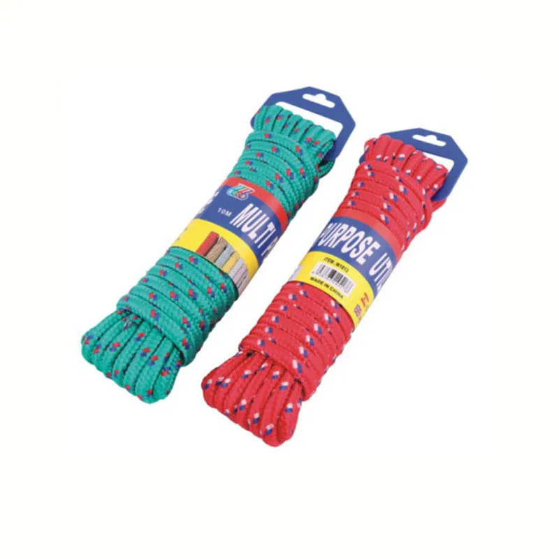 wholesale custom rope with hook braided rope collar colored rope 20m