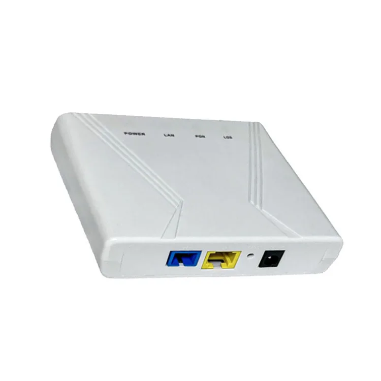 FTTH XPON ONU/ONT single-port Gigabit fiber optic modem 1GE+CATV compatible with EPON/GPON-OLT
