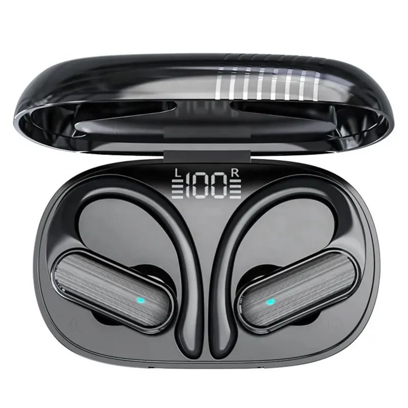 2023 наушники с ушным крючком Tws A520 Bt 5,3, беспроводные наушники с голосовым управлением, шумоподавлением, водонепроницаемые спортивные наушники для фитнеса